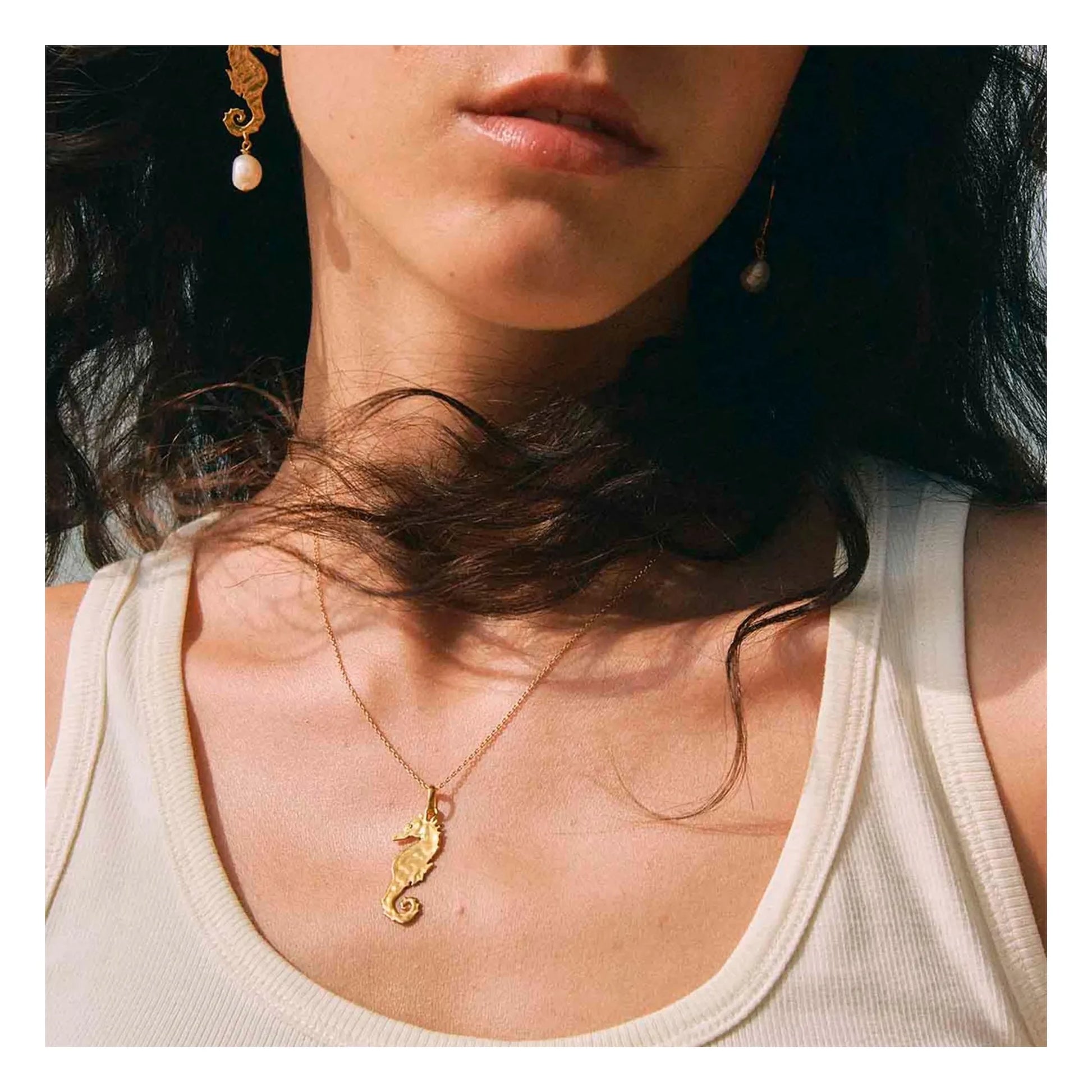 Alhaja - Cavaletto necklace | Gold