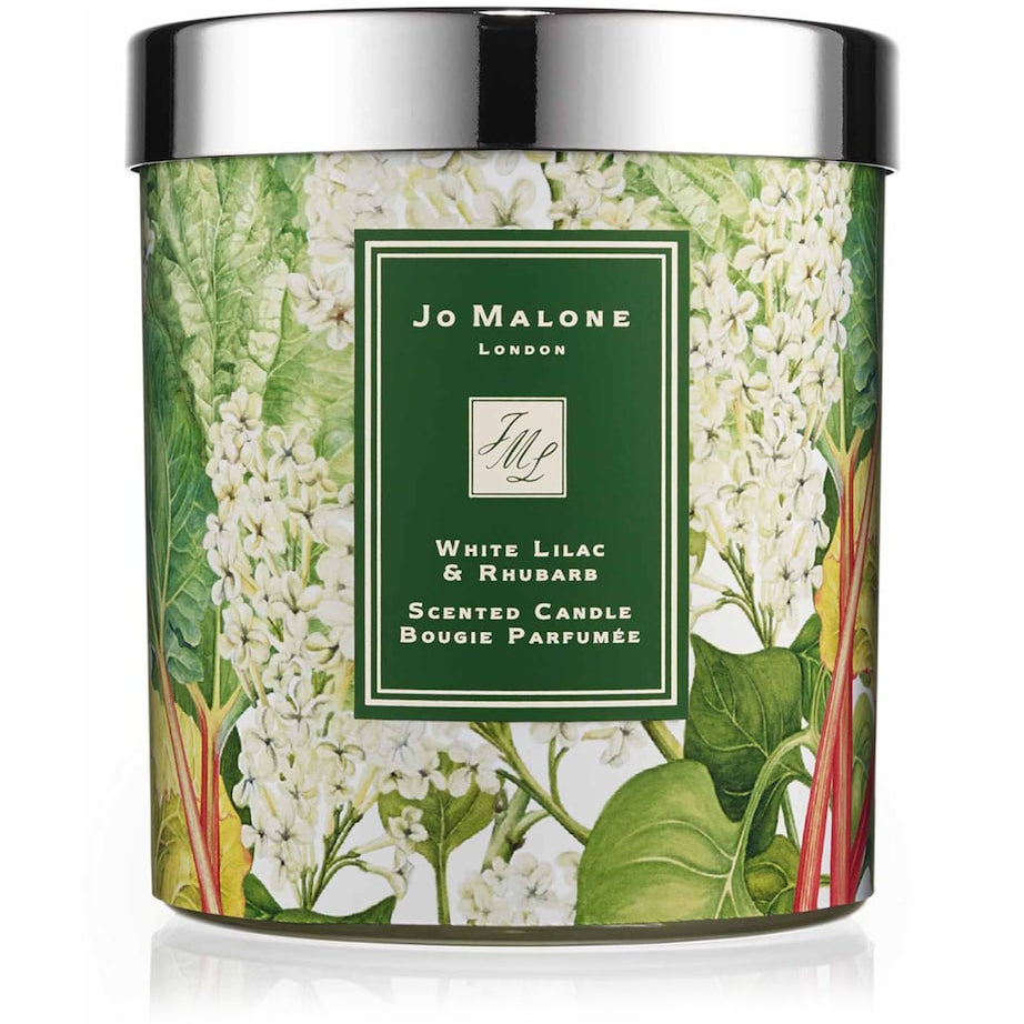 White Lilac & Rhubarb Charity Classic Candle (200g)