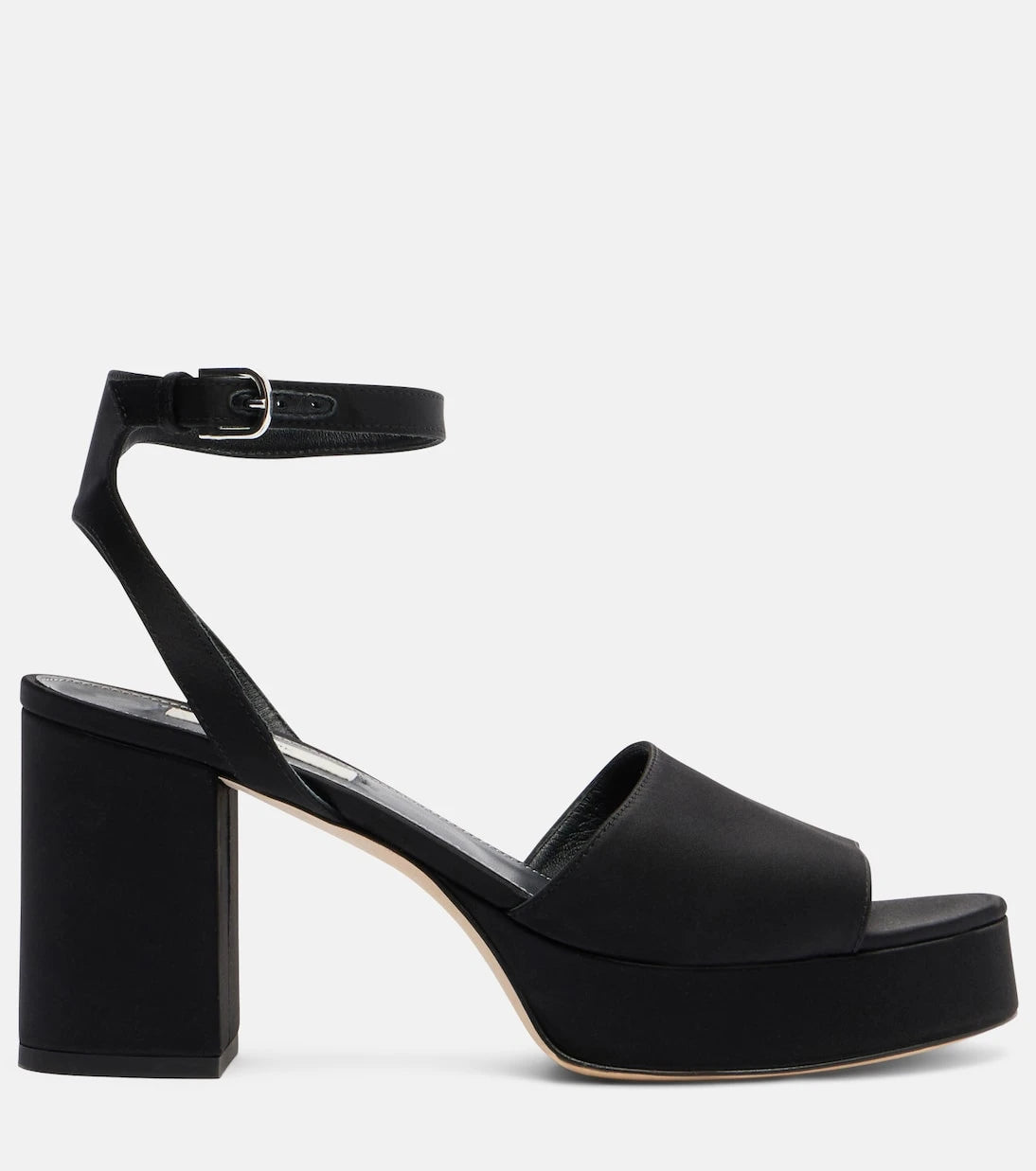 Toteme - Satin platform sandals