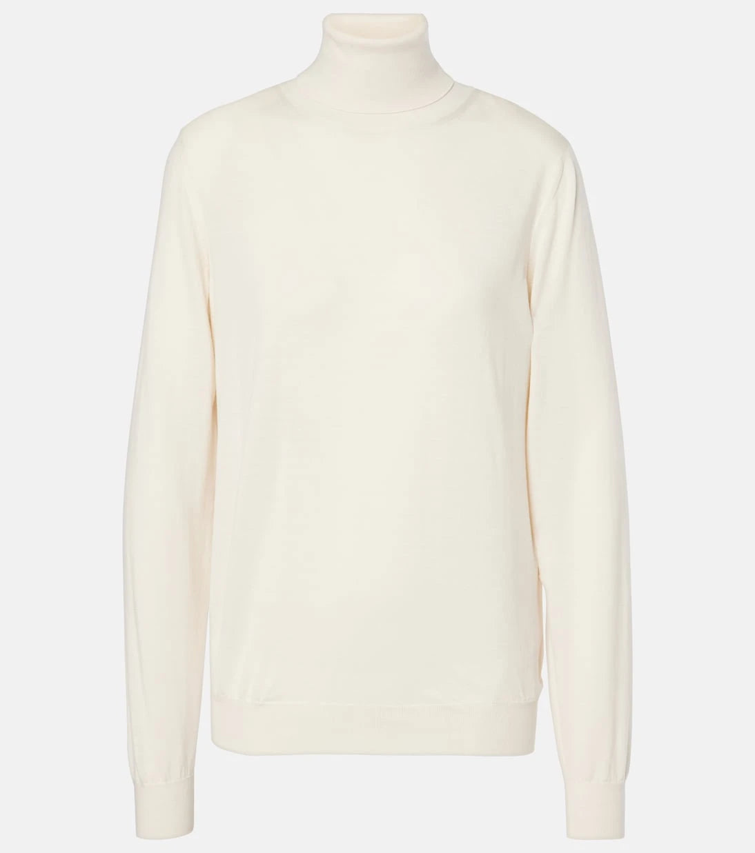 The Row - Heva wool jersey turtleneck sweater