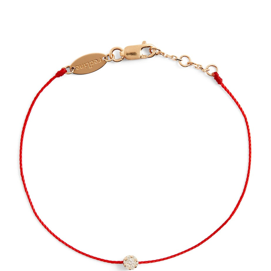 Yellow Gold and Diamond Illusion Bracelet