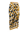 Multi Cotton-Silk Geometric Sarong