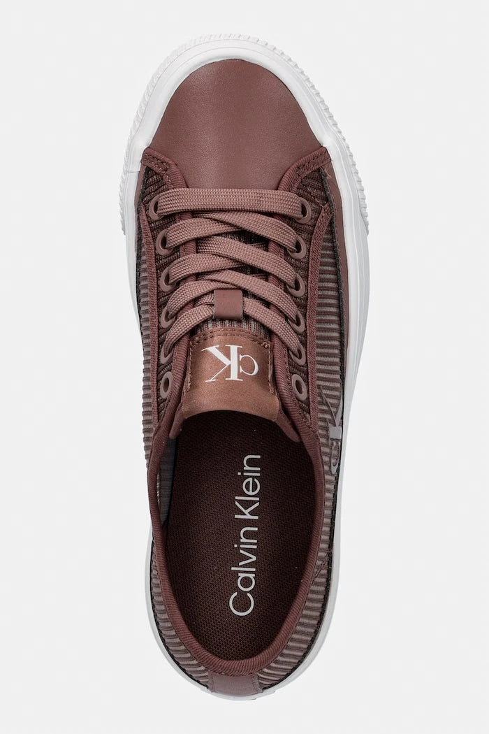 Calvin Klein VULC FLATF LACEUP STRIPED NYL маратонки дамски