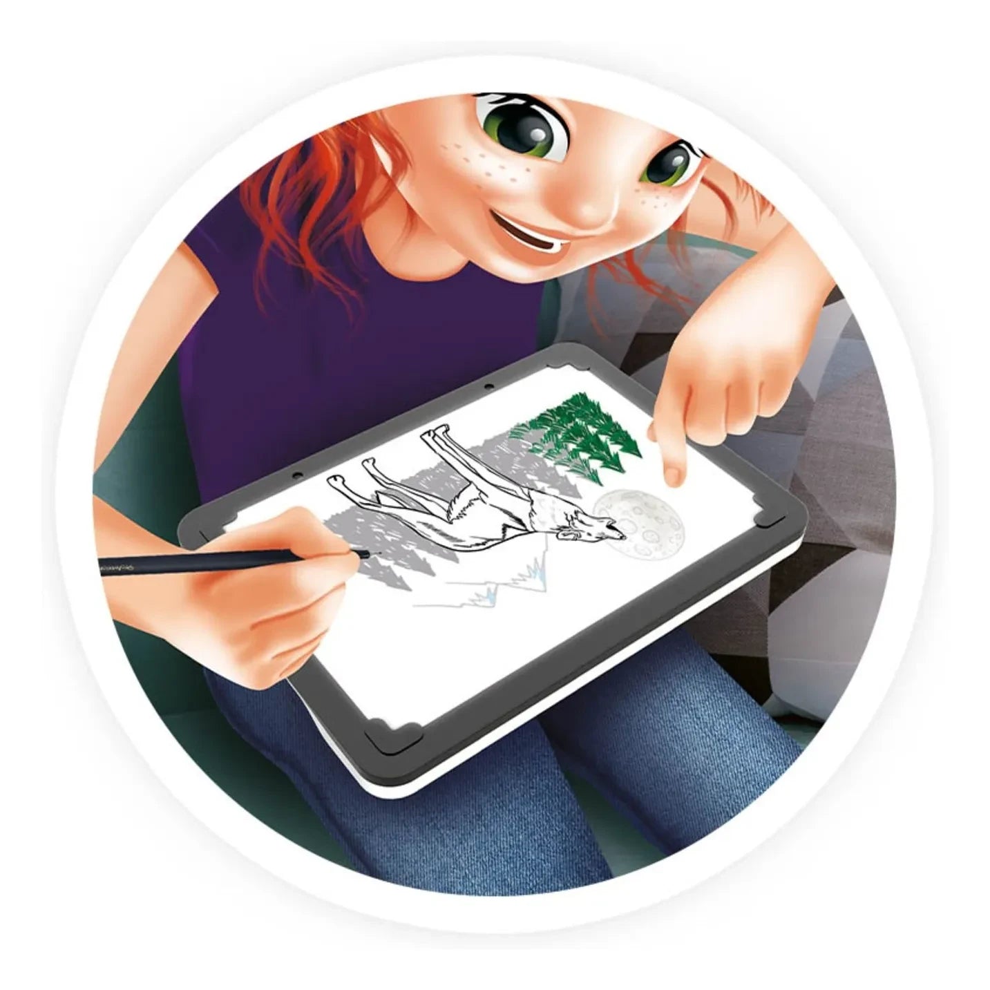 Buki - 3-in-1 illuminated drawing tablet
