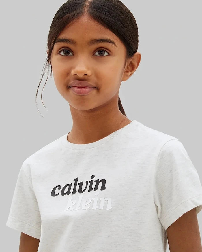 Calvin Klein Jeans Çocuk Pamuklu Tişört