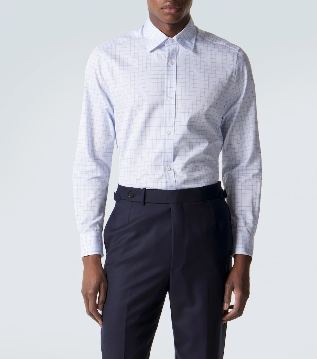 Dunhill - Checked cotton shirt