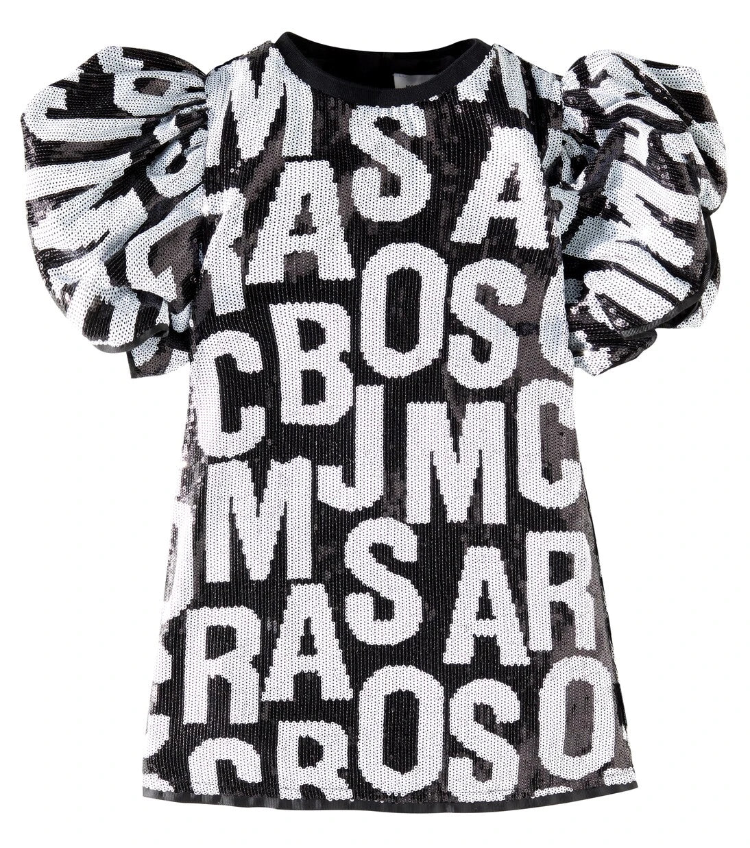 Marc Jacobs Kids - Jumbled Logo sequined dress