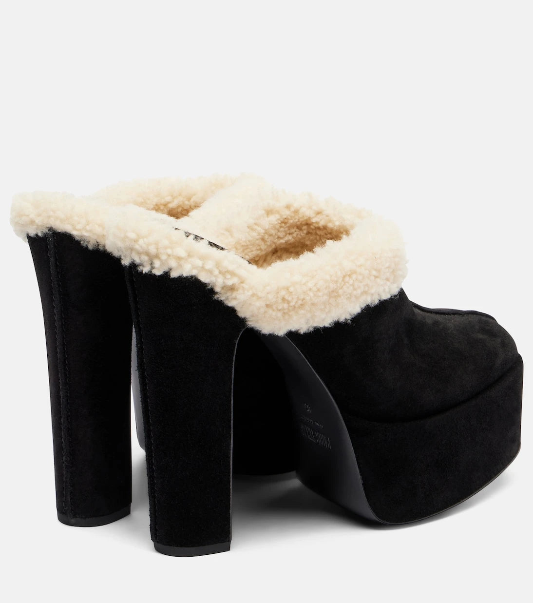 Paris Texas - Malena 145 suede platform mules