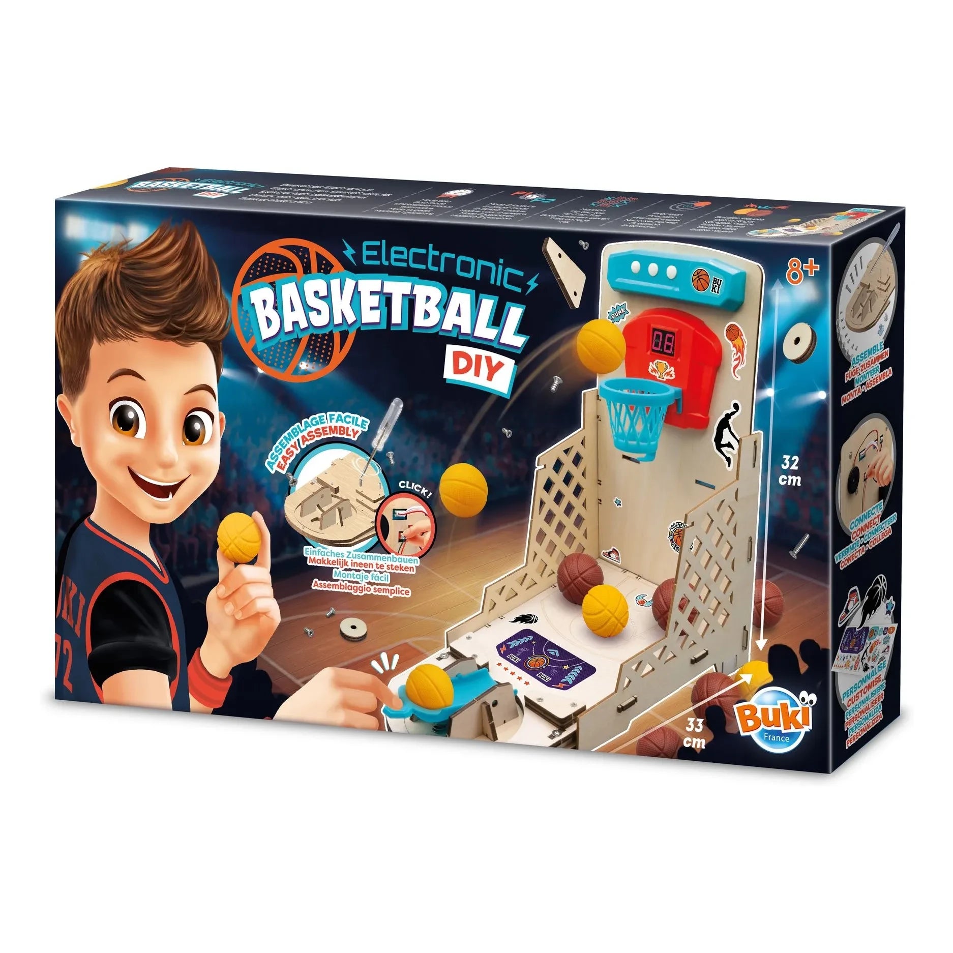Buki - Electronic basketball to build