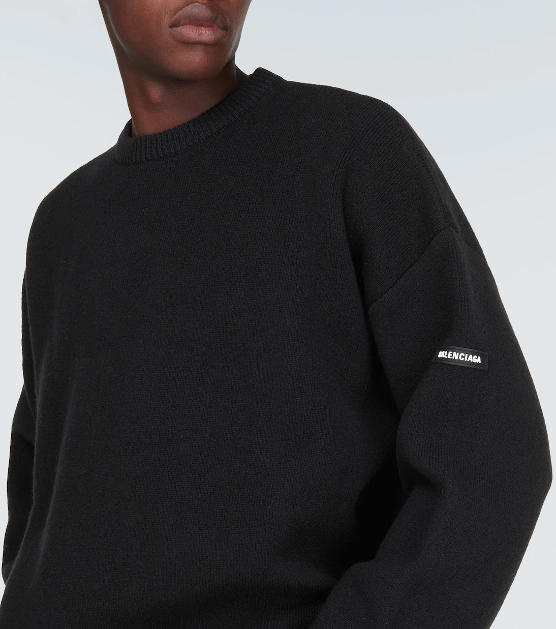 Balenciaga - Oversized wool-blend sweater