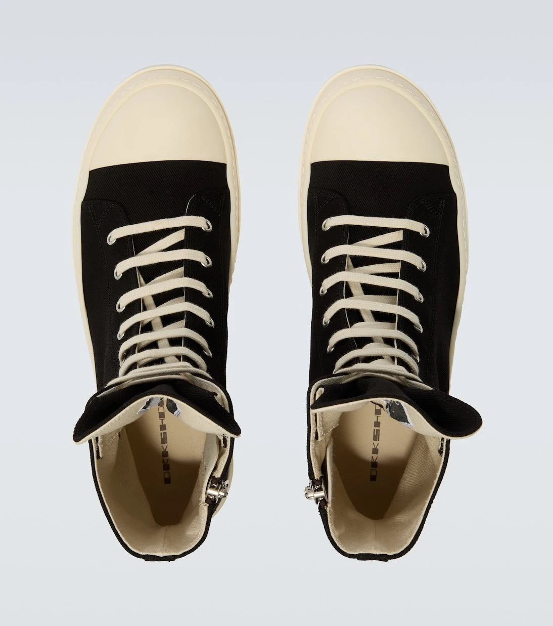 Rick Owens - DRKSHDW denim high-top sneakers