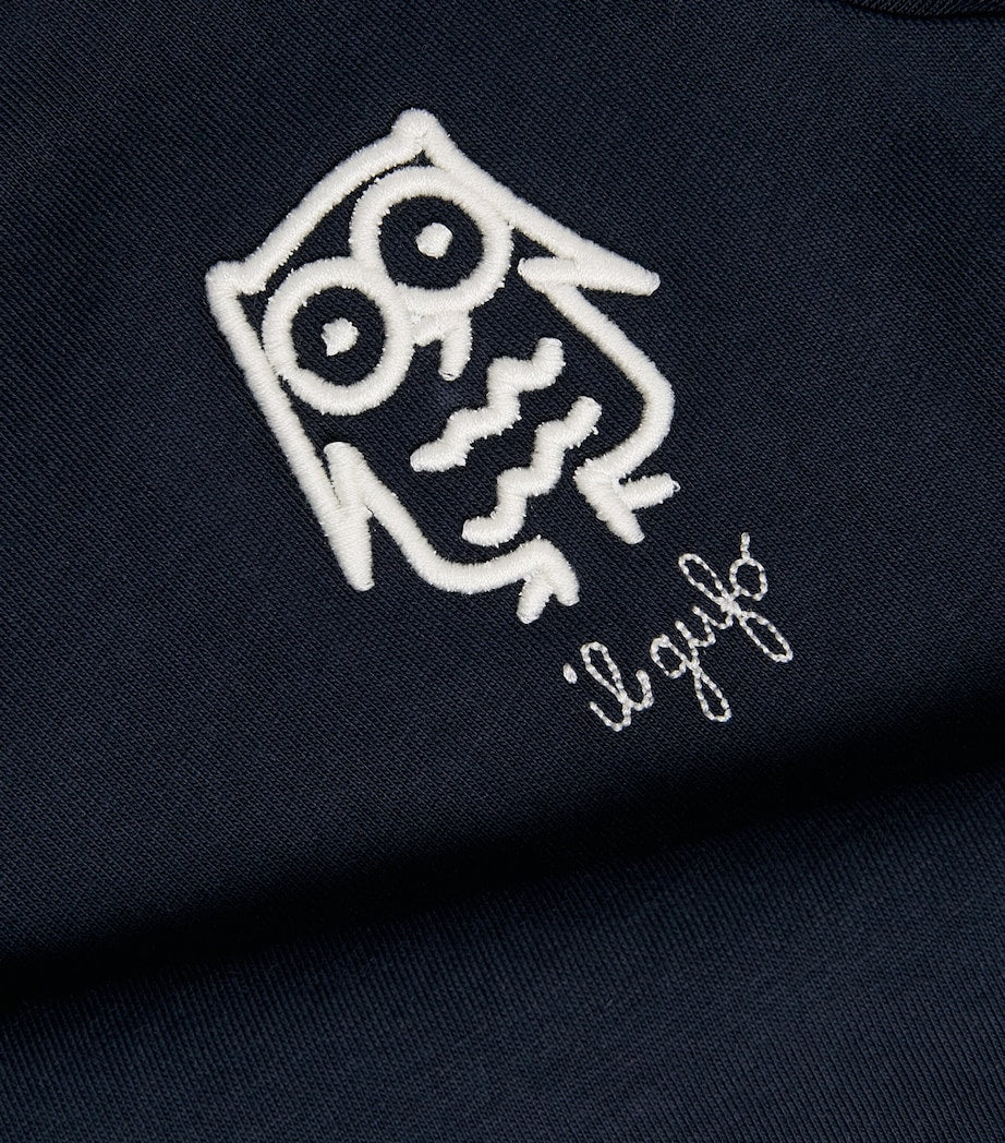 Il Gufo Cotton Embroidered Owl Long-Sleeve T-Shirt (6-36 Months)