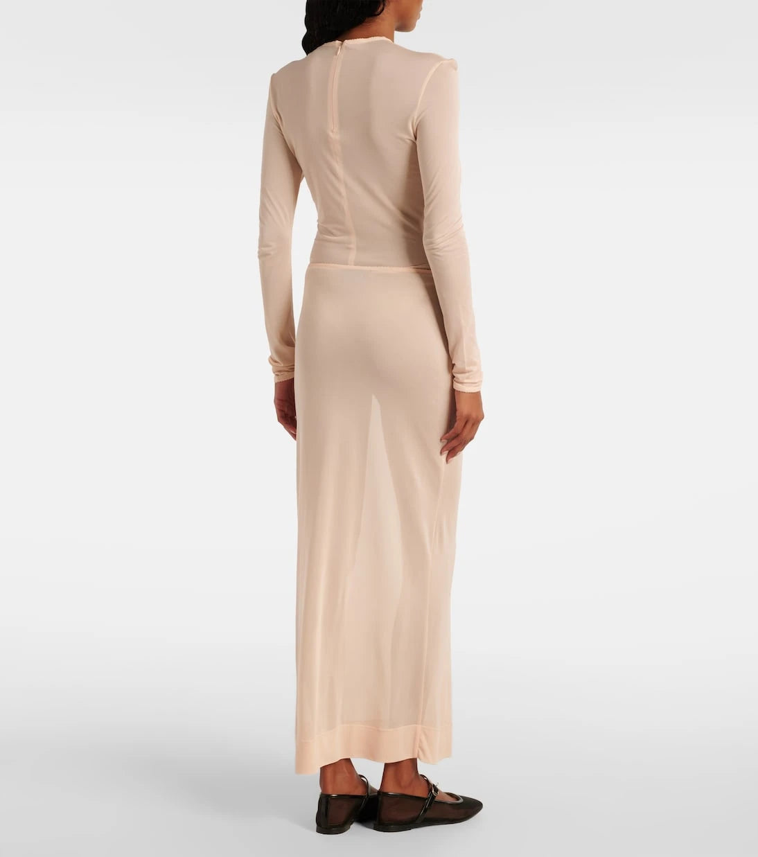 Simone Rocha - Sheer pencil skirt