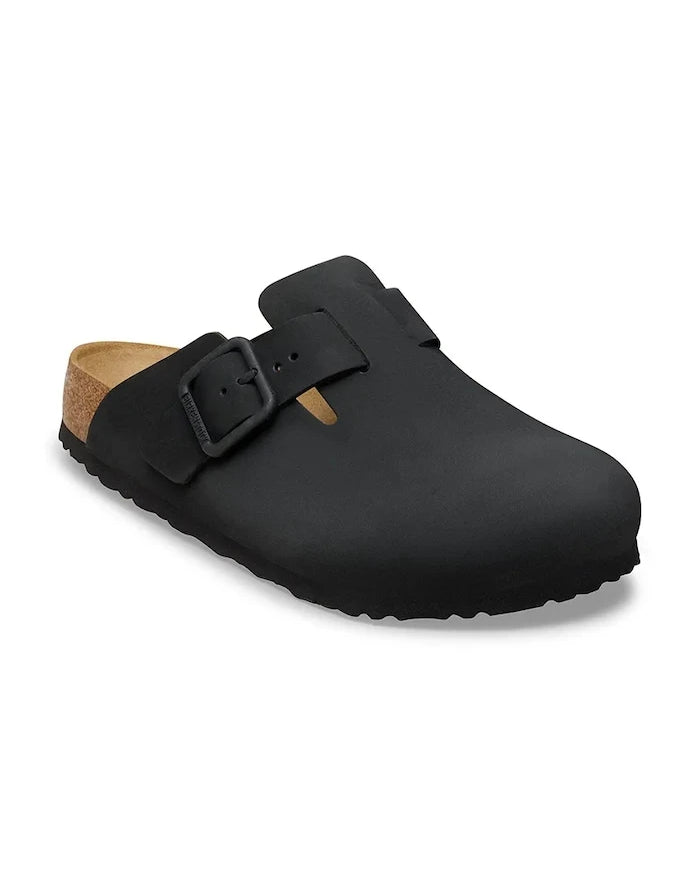 Birkenstock чехли сабо от набук Boston