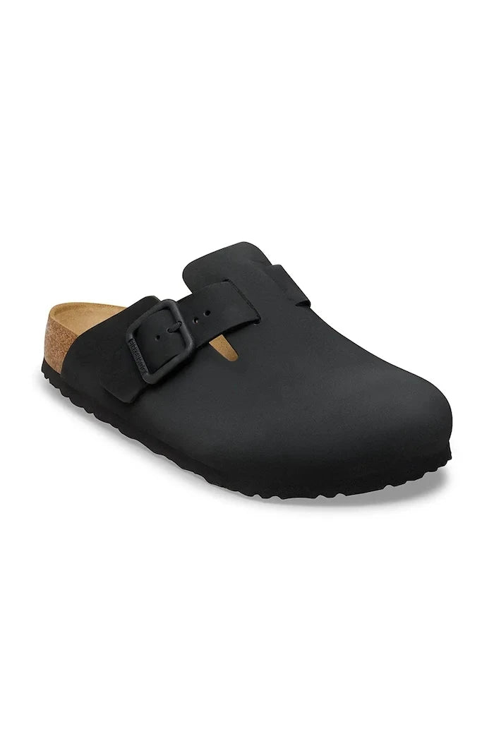 Birkenstock чехли сабо от набук Boston