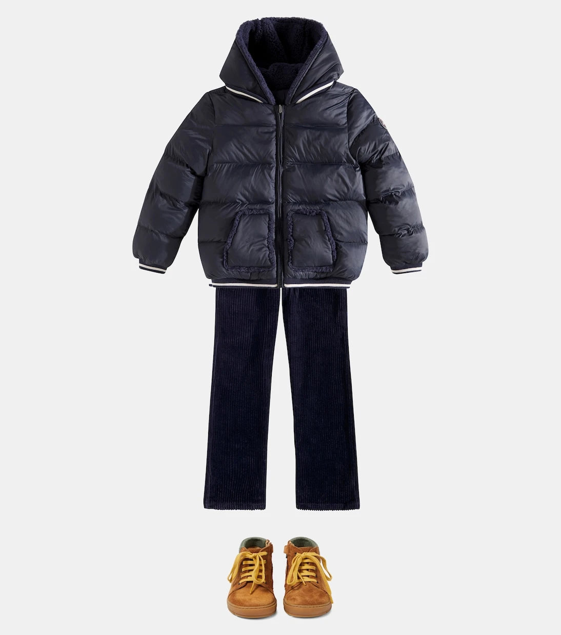 Tartine et Chocolat - Reversible fleece jacket