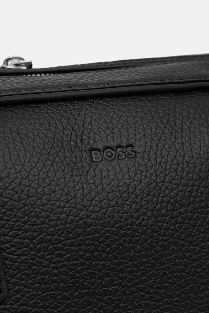 BOSS erkek deri laptop çantası New Crosstown_Doc