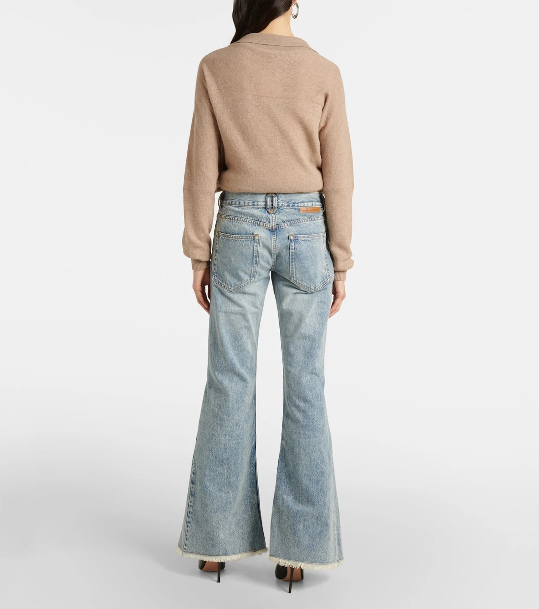 Stella McCartney - Low-rise flared jeans