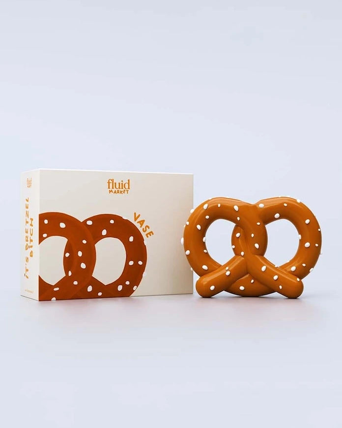 Fluid Market Bretzel Vase Dekoratif Vazo