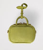 Green Suede Beau Micro Bag
