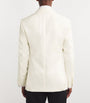 White Wool-Mohair Tuxedo Jacket