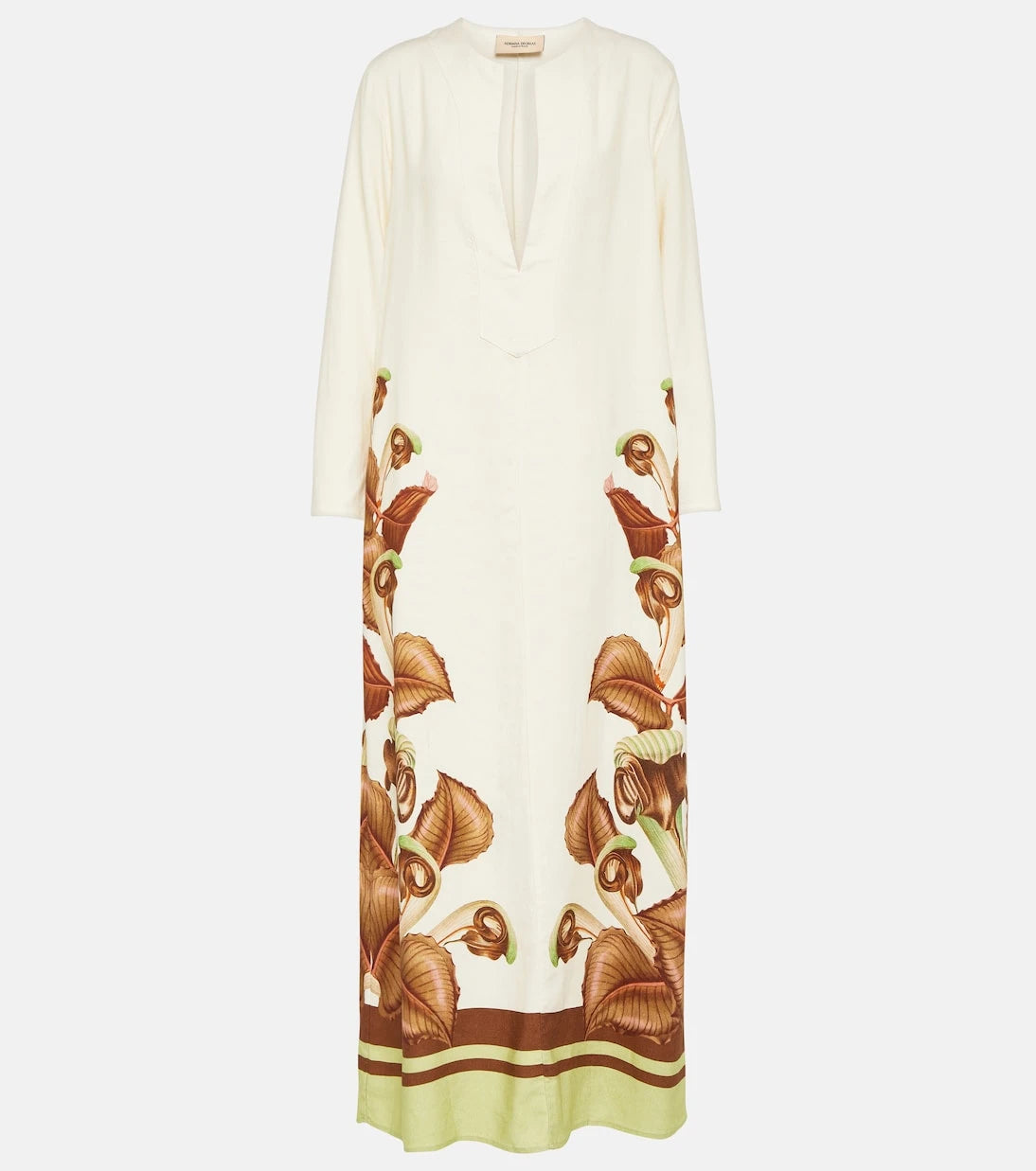 Adriana Degreas - Arisaema printed maxi dress