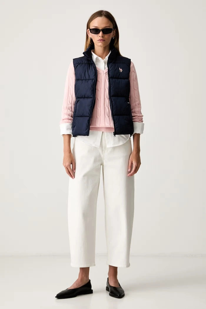 U.S. Polo Assn. Kadın LIGHTWEIGHT PUFFER GILET
