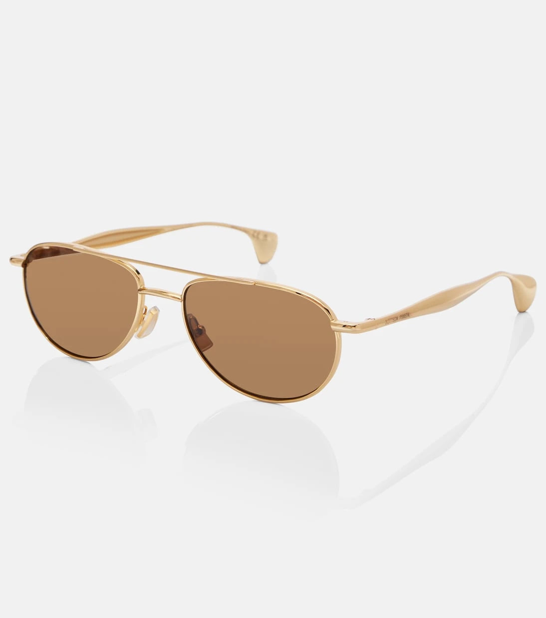 Bottega Veneta - Fin aviator sunglasses