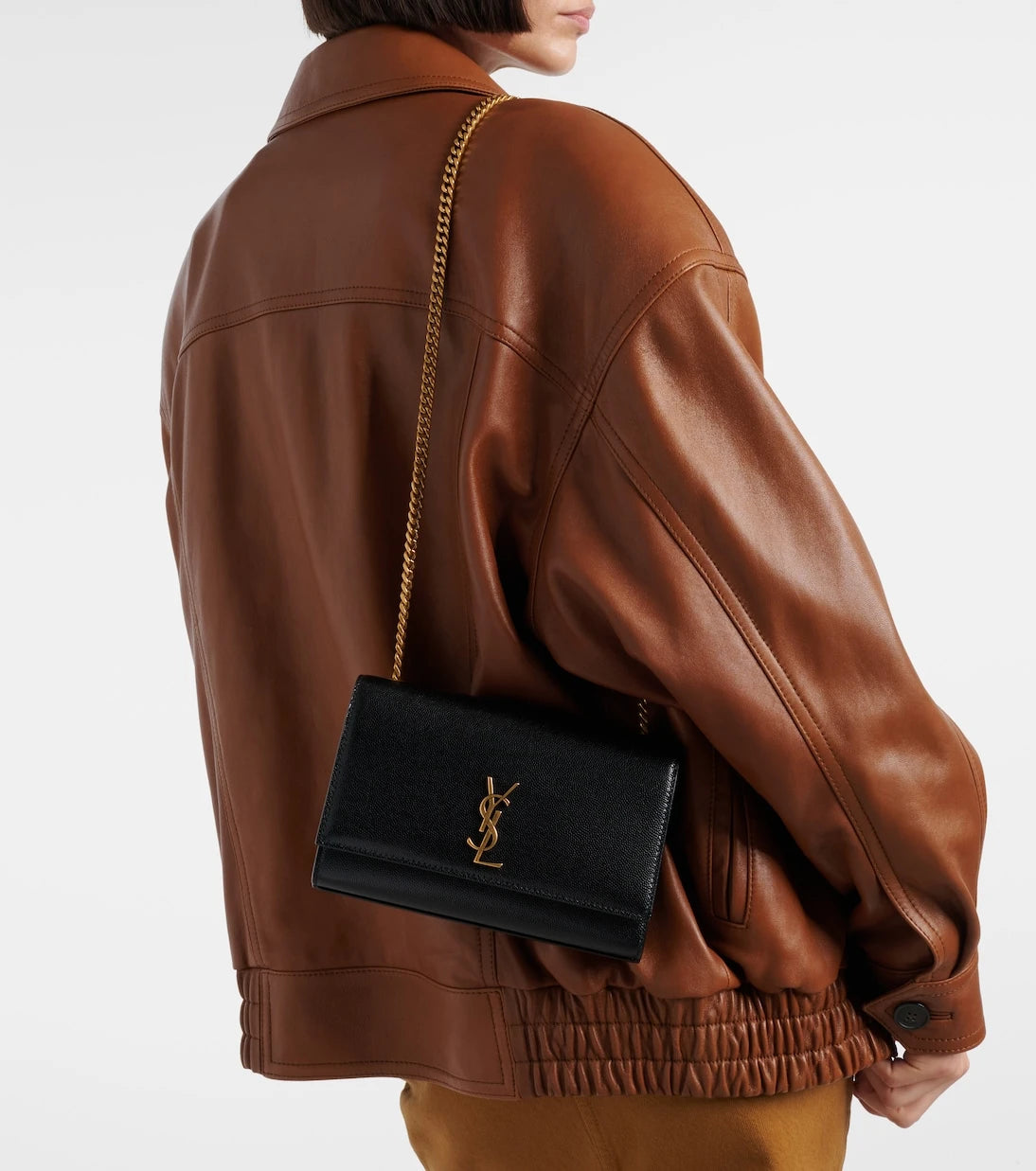 Saint Laurent - New Kate Small leather shoulder bag