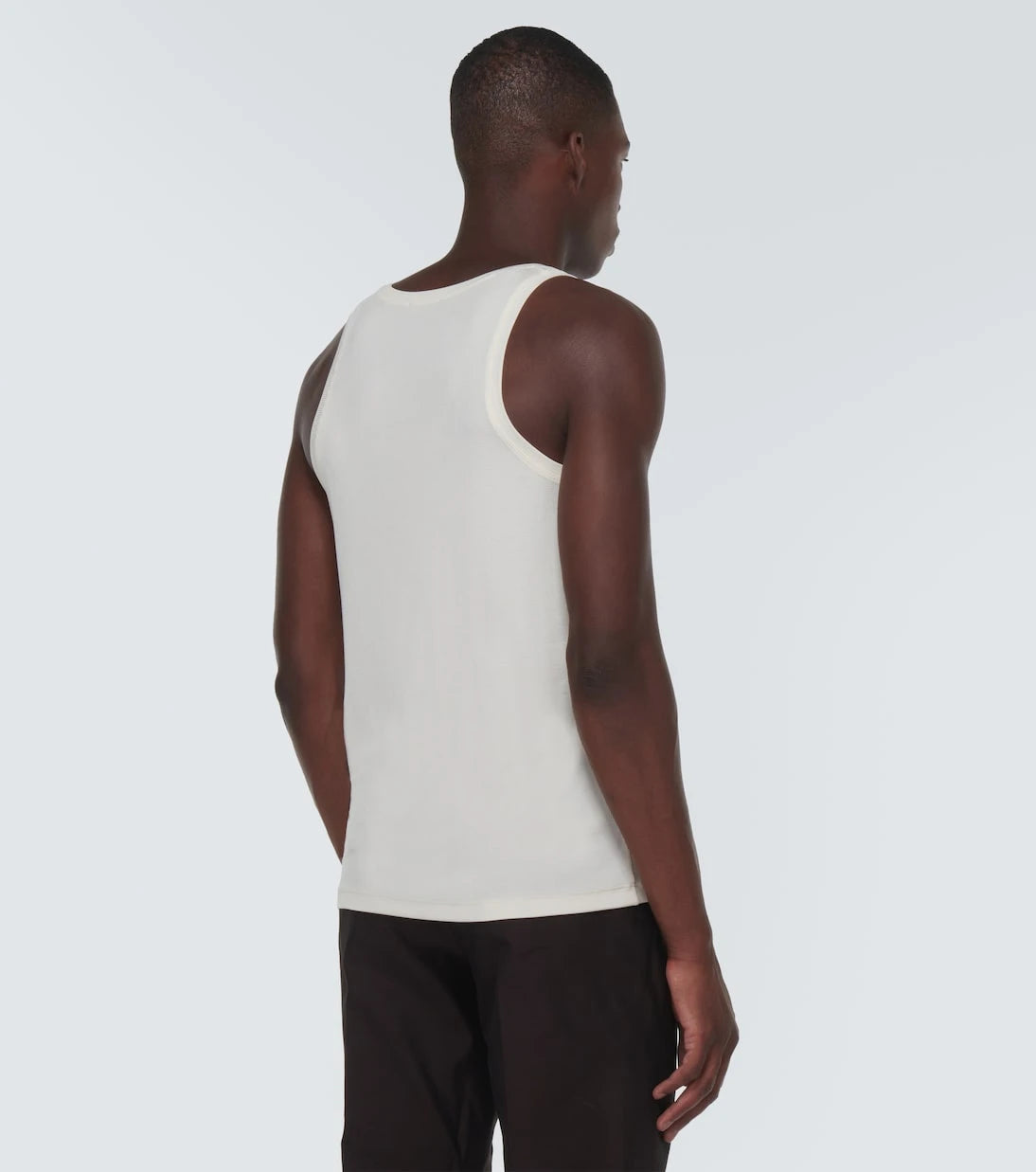 Tom Ford - Ribbed-knit jersey tank top