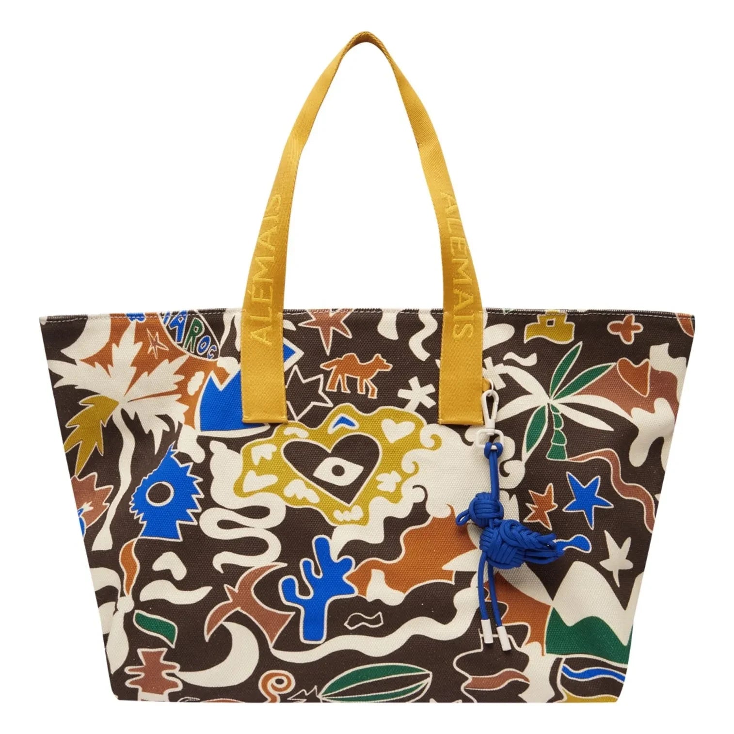 Alémais - Morocco shopping bag | Brown