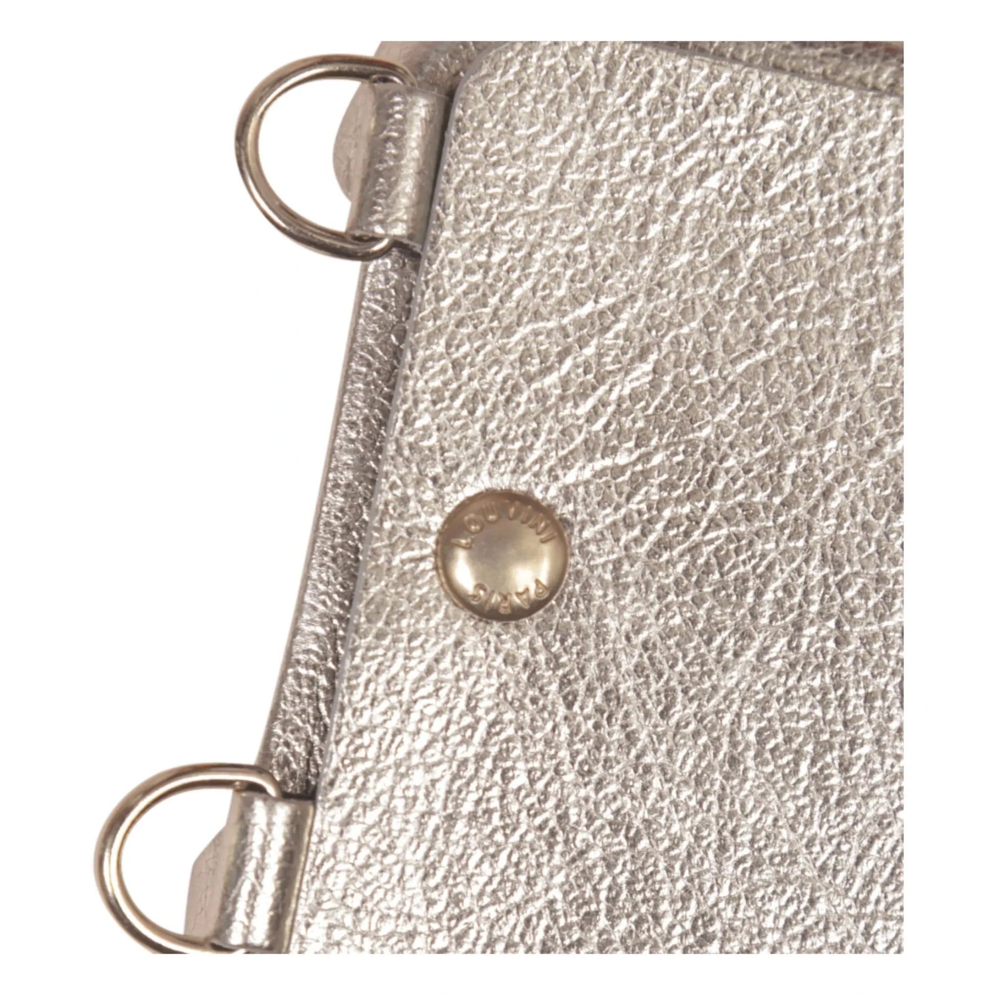 Louvini - Lou Metallic Leather iPhone Case | Gold