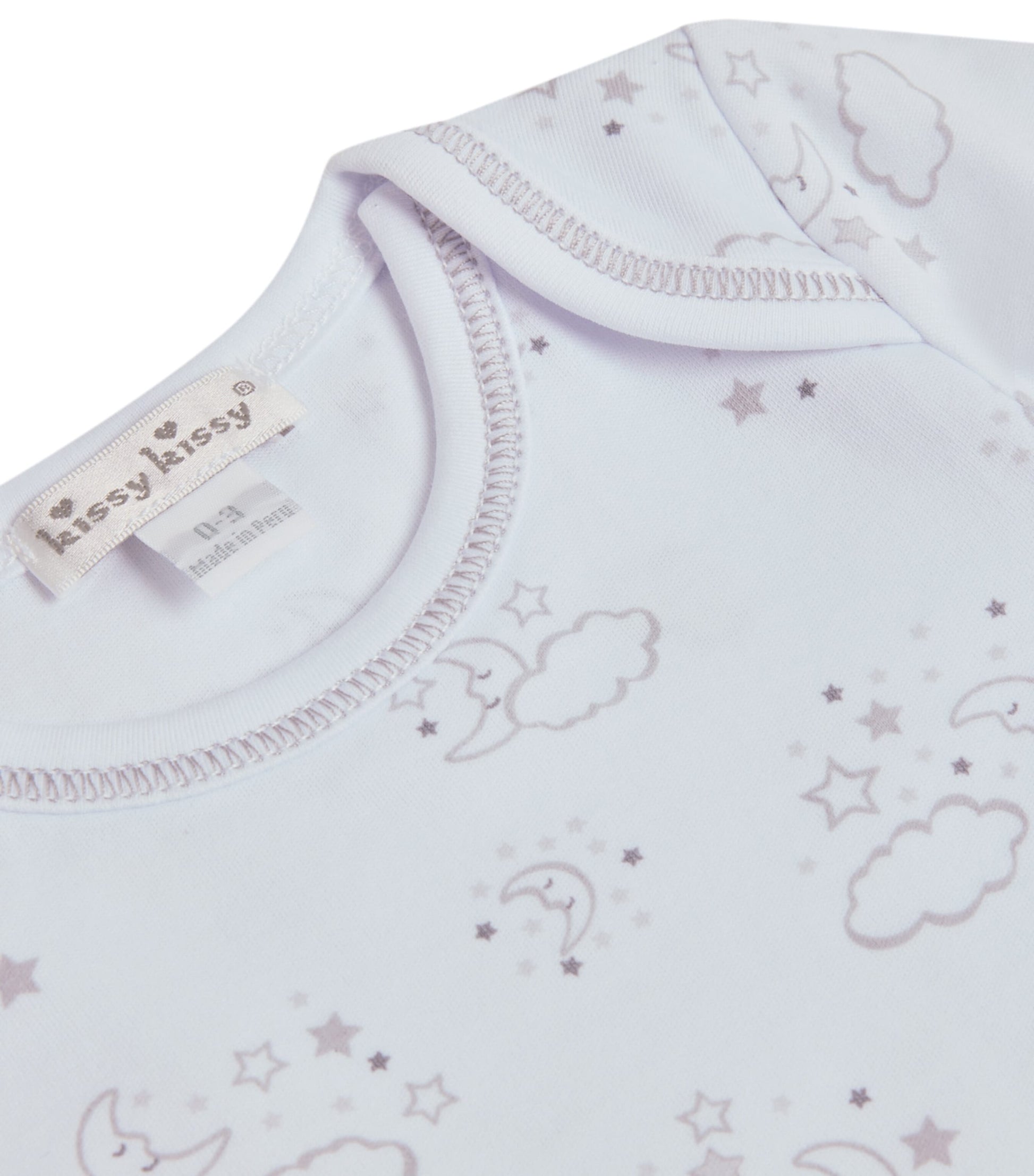 Pima Cotton Cheerful Good Night Pyjama Set (Newborn - 6 Months)