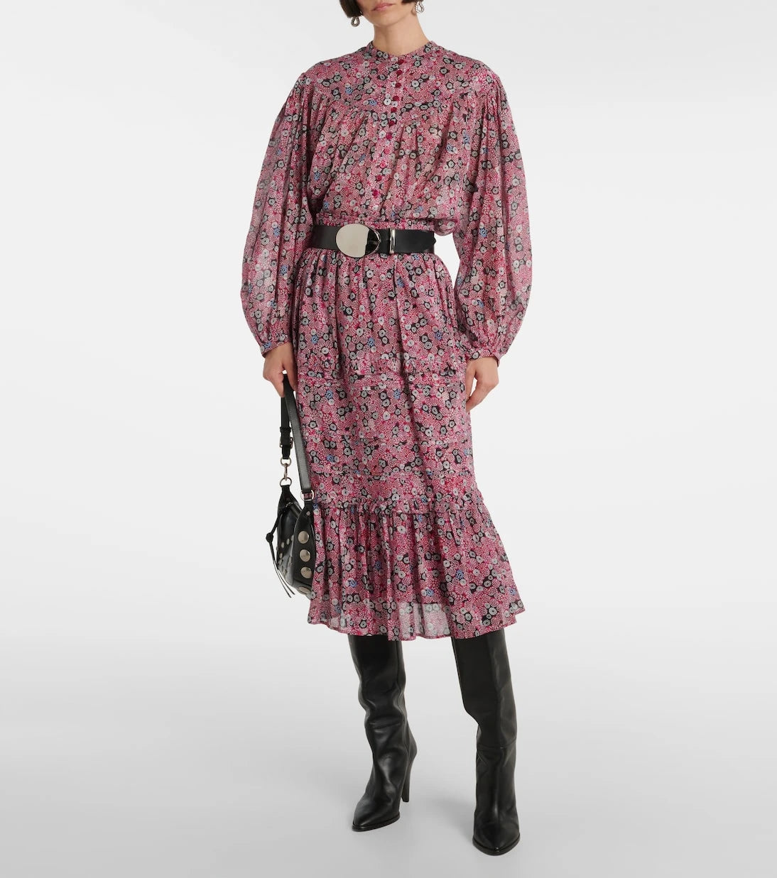 Marant Etoile - Diya cotton voile maxi skirt