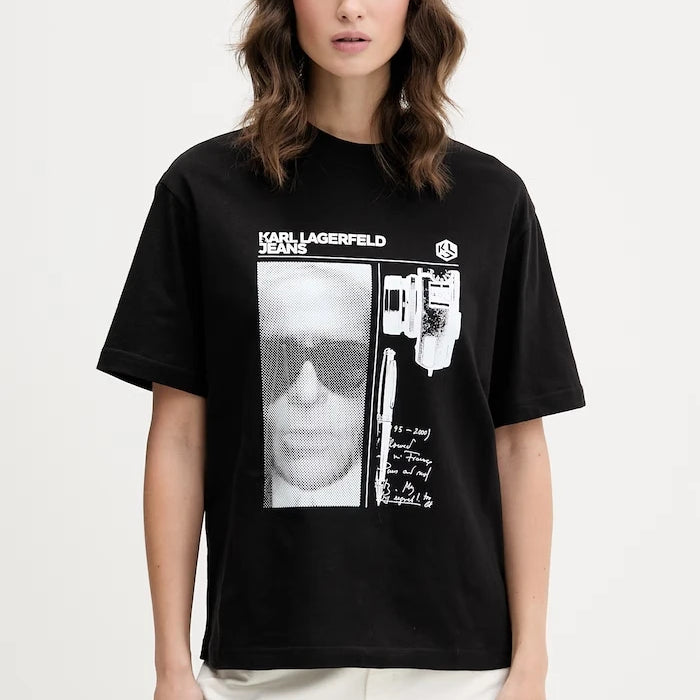 Karl Lagerfeld Jeans тениска женска памучна