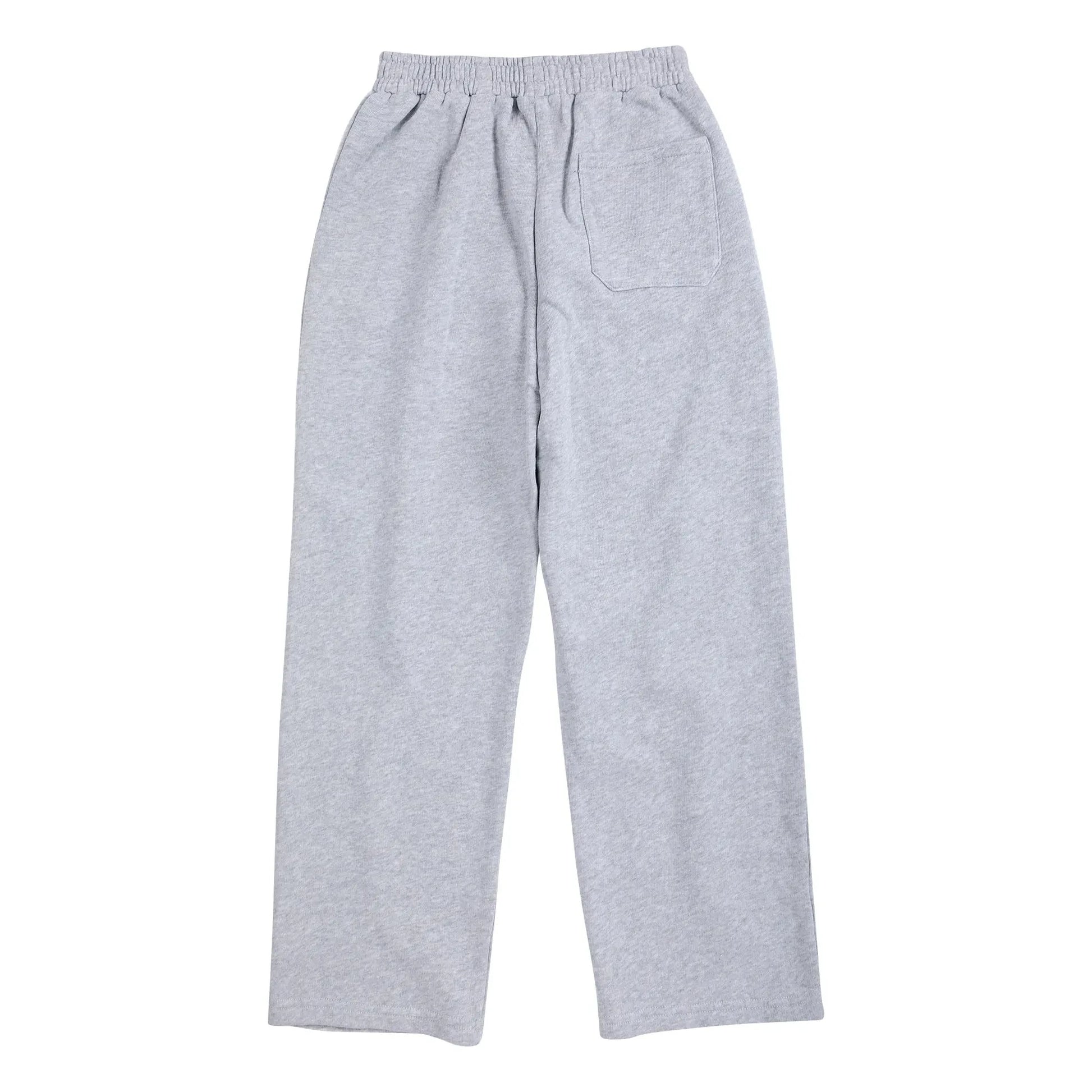 Bobo Choses - Organic Cotton Straight Jogger | Heather grey