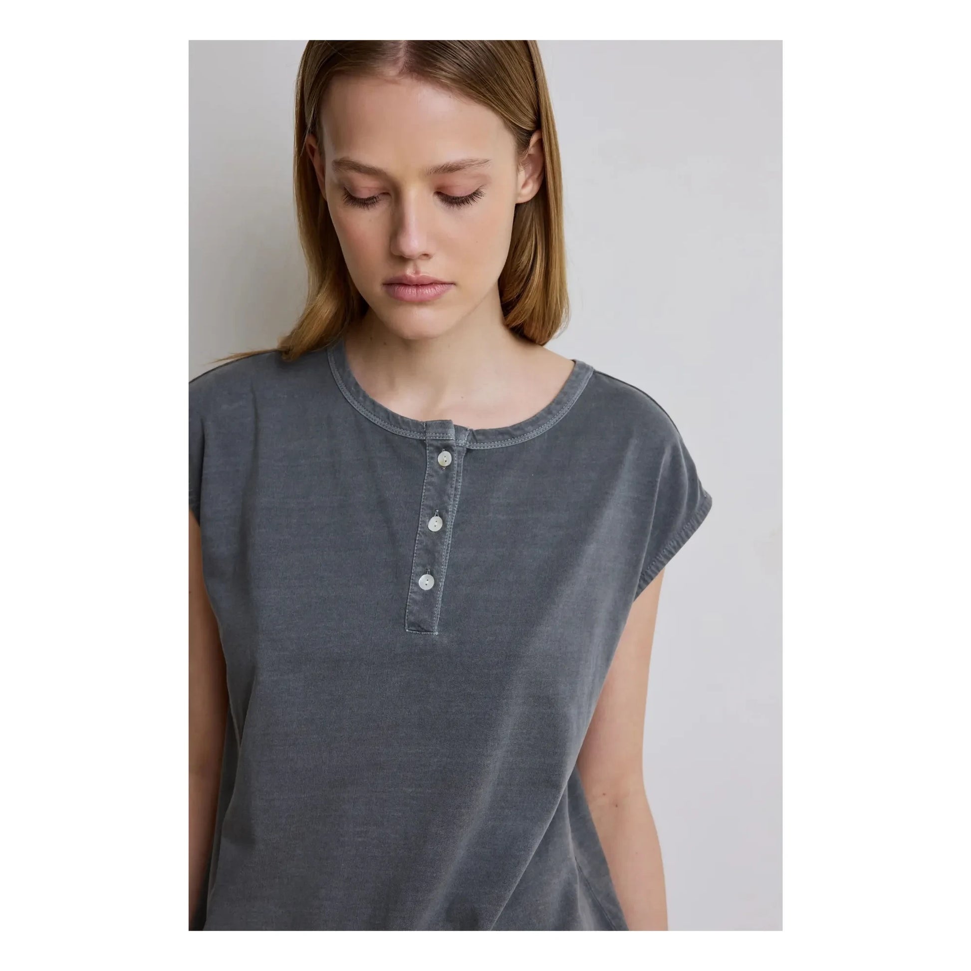 Hod - Juliena Cotton tank top | Carbon