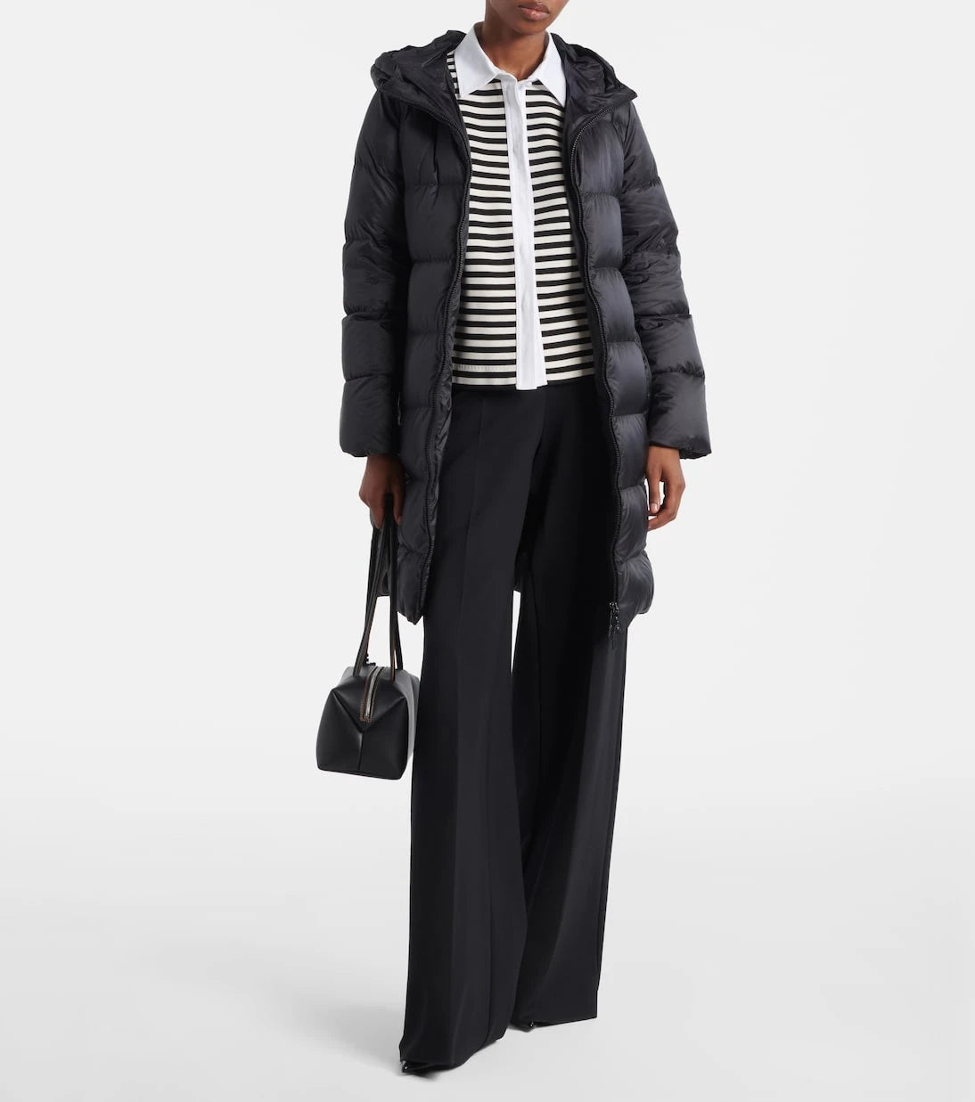 Max Mara - Belted quilted down coat