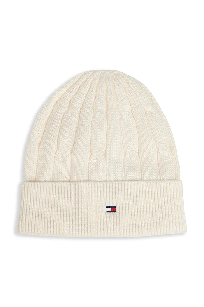 Tommy Hilfiger çocuk pamuk beanie şapka