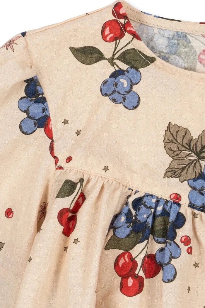 Konges Sløjd AVI LS BLOUSE GOTS Çocuk Pamuklu Bluz