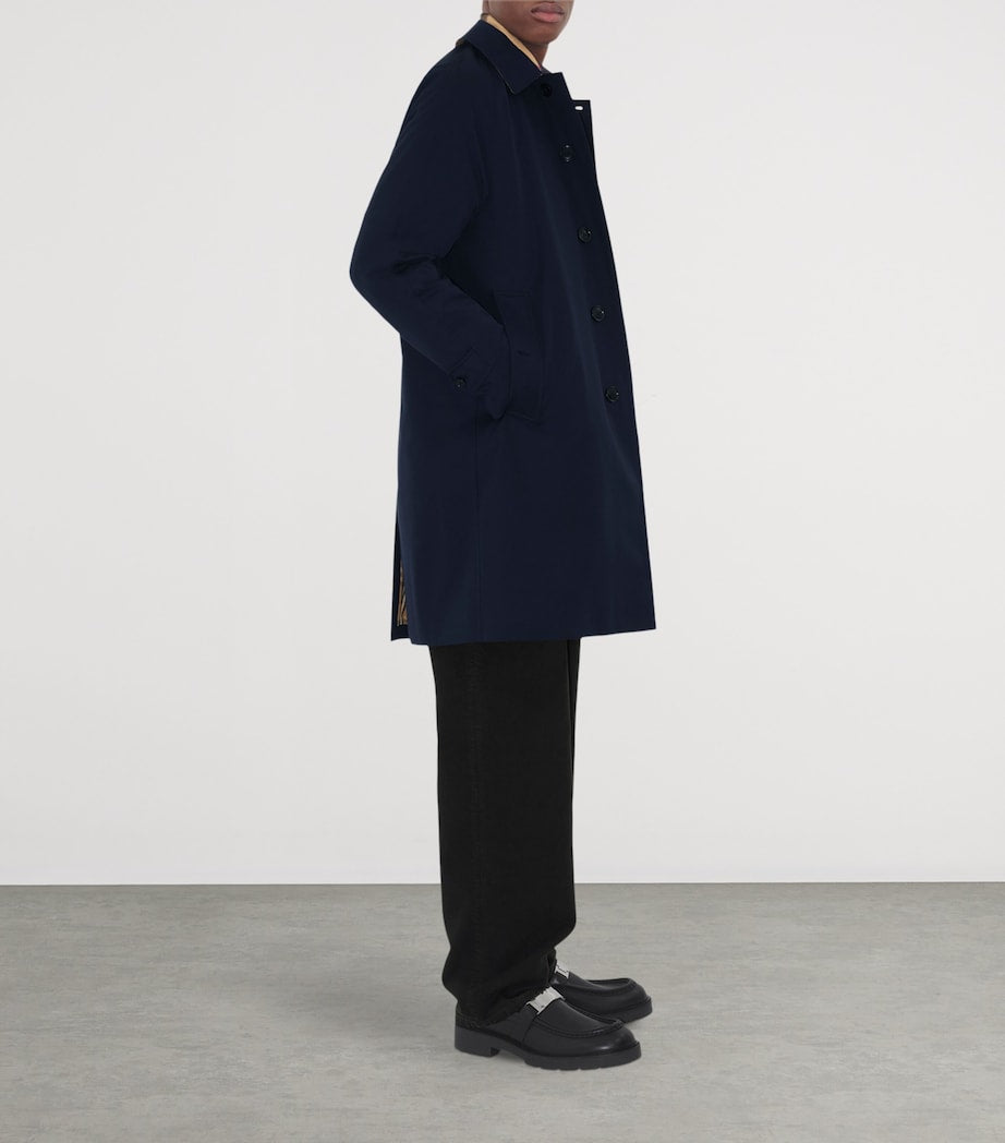 Blue Mid-Length Camden Heritage Car Coat