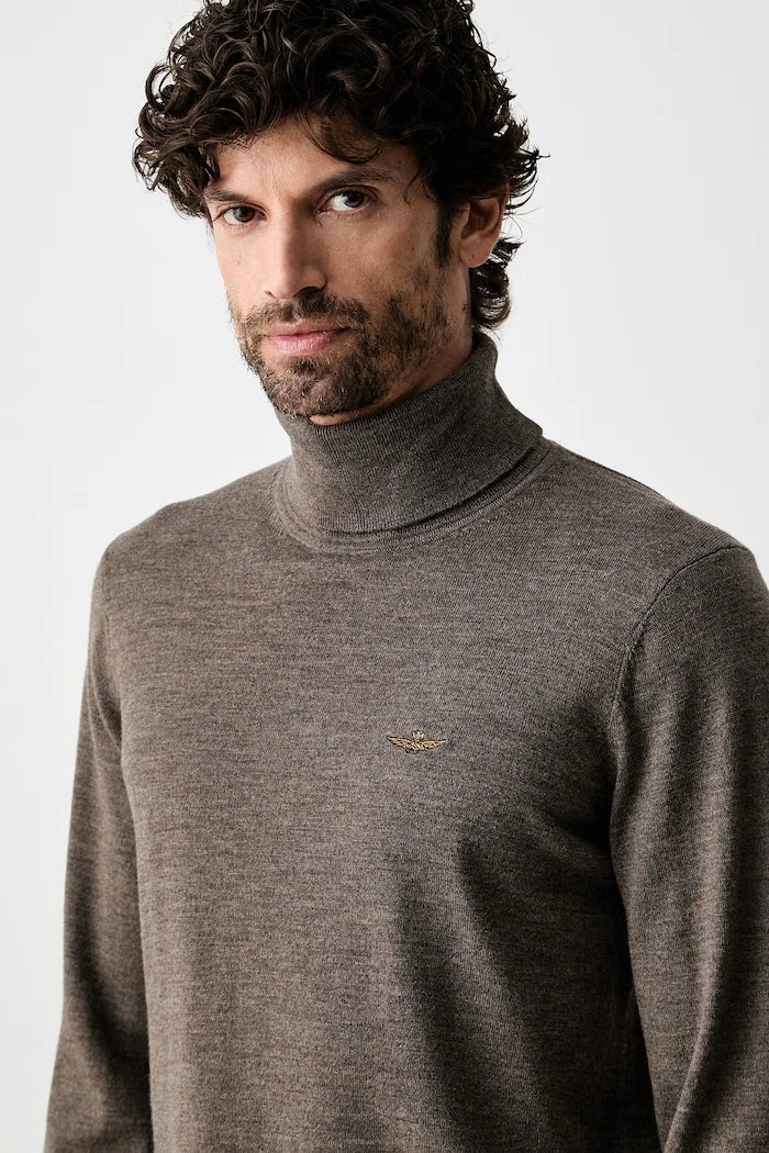 Aeronautica Militare erkek yünlü polo