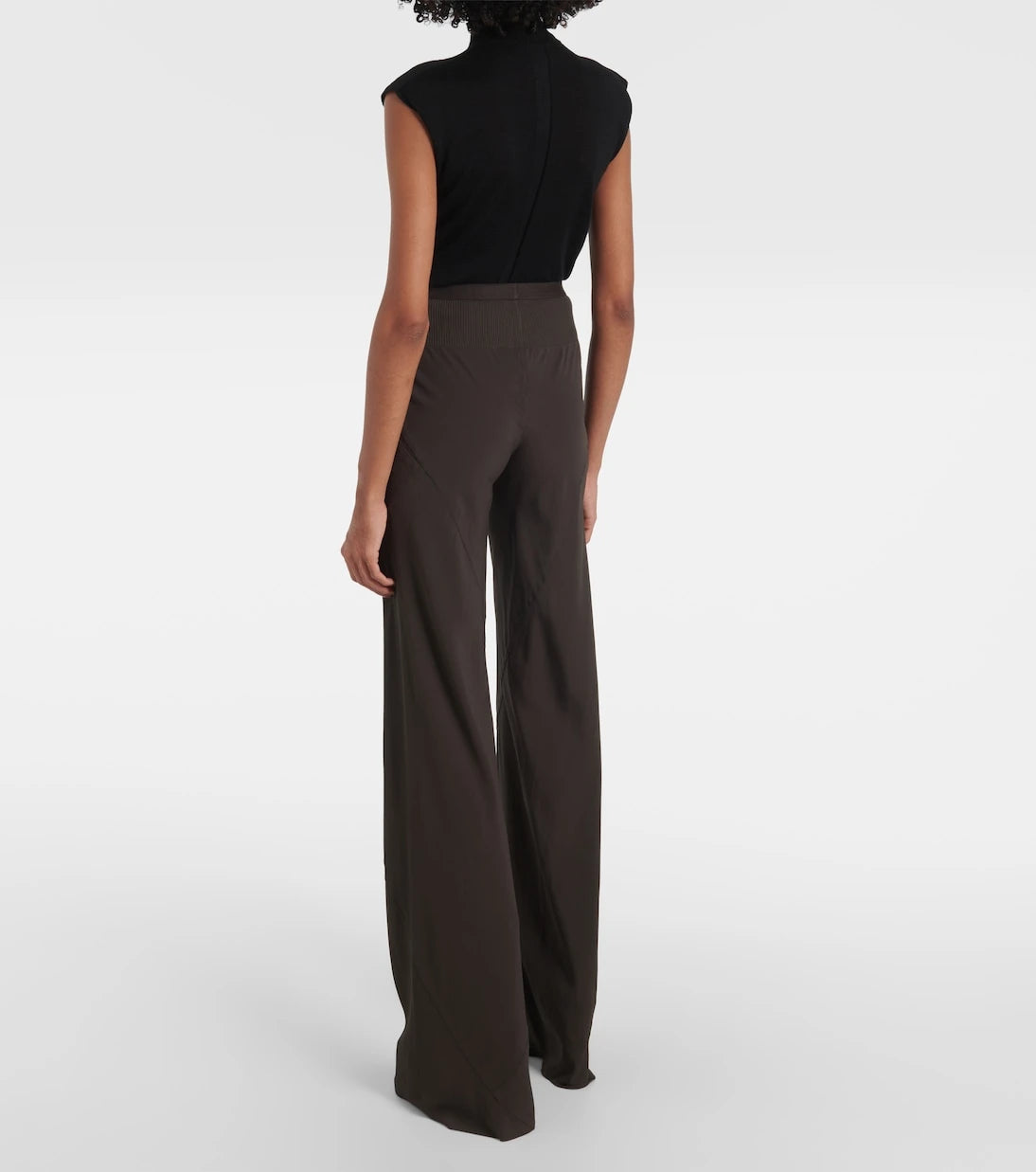 Rick Owens - Bias high-rise wide-leg pants