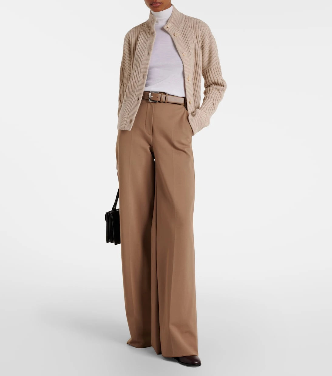 Max Mara - Boa virgin wool turtleneck top