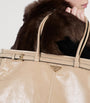 Extra Large Leather Bonnie Shoulder Bag