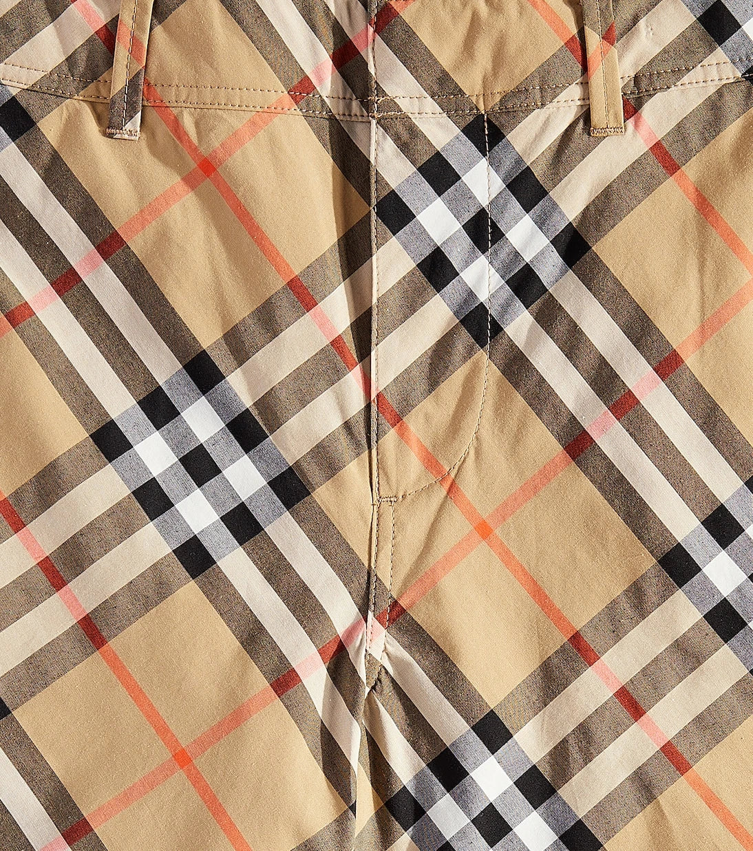 Burberry Kids - Burberry Check cotton shorts