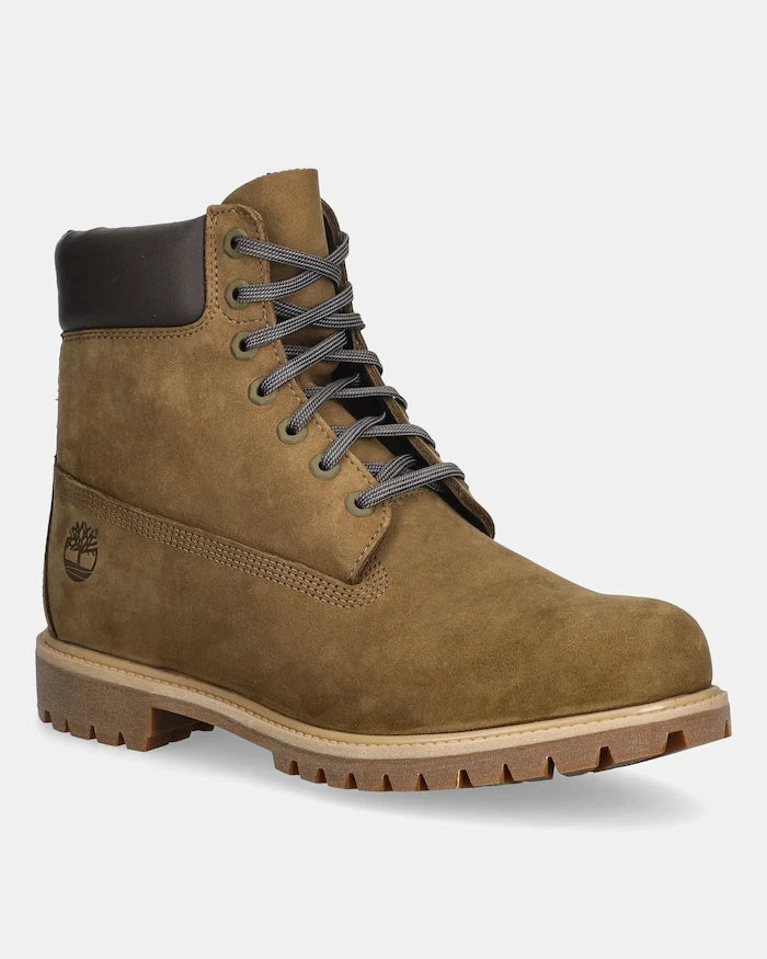 Туристически обувки от набук Timberland Premium 6 Inch Lace Up Waterproof