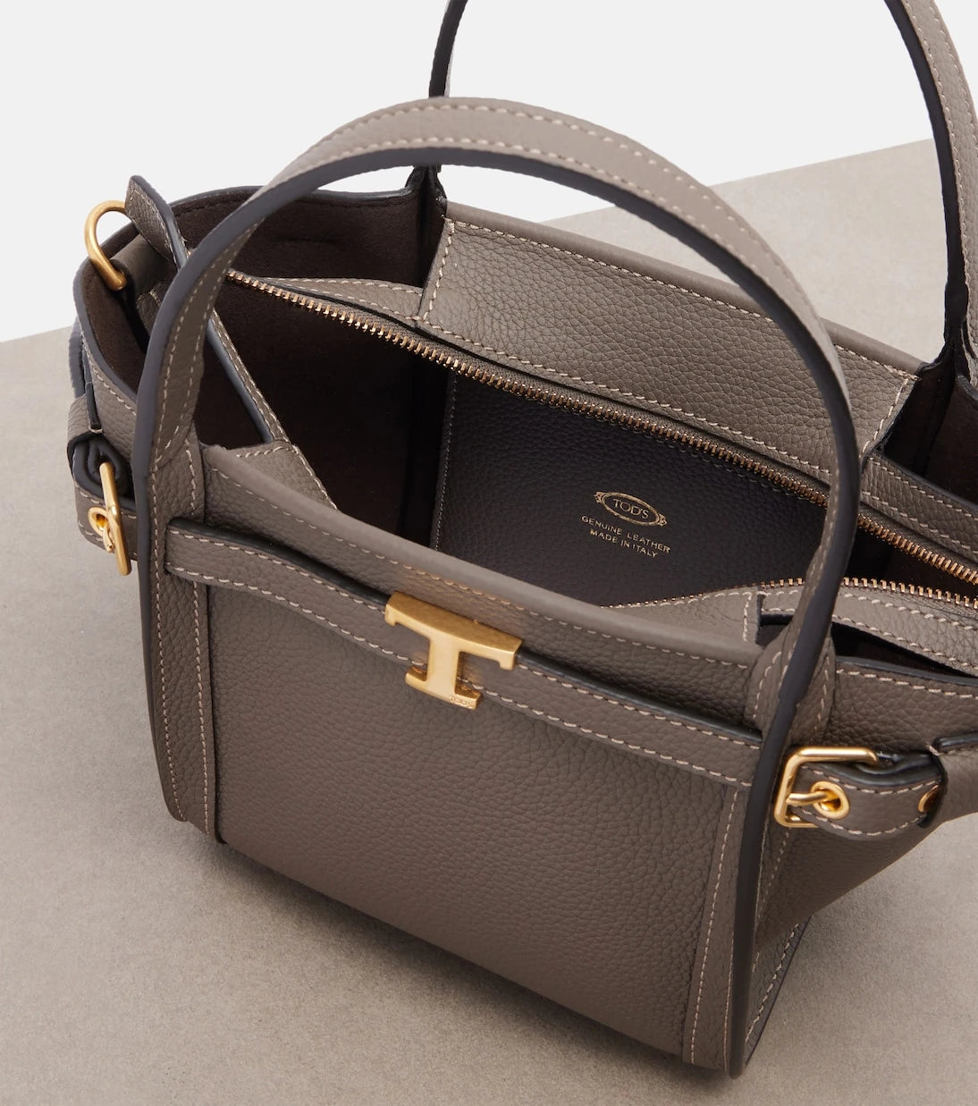 Tod's - Tim Small leather top-handle bag
