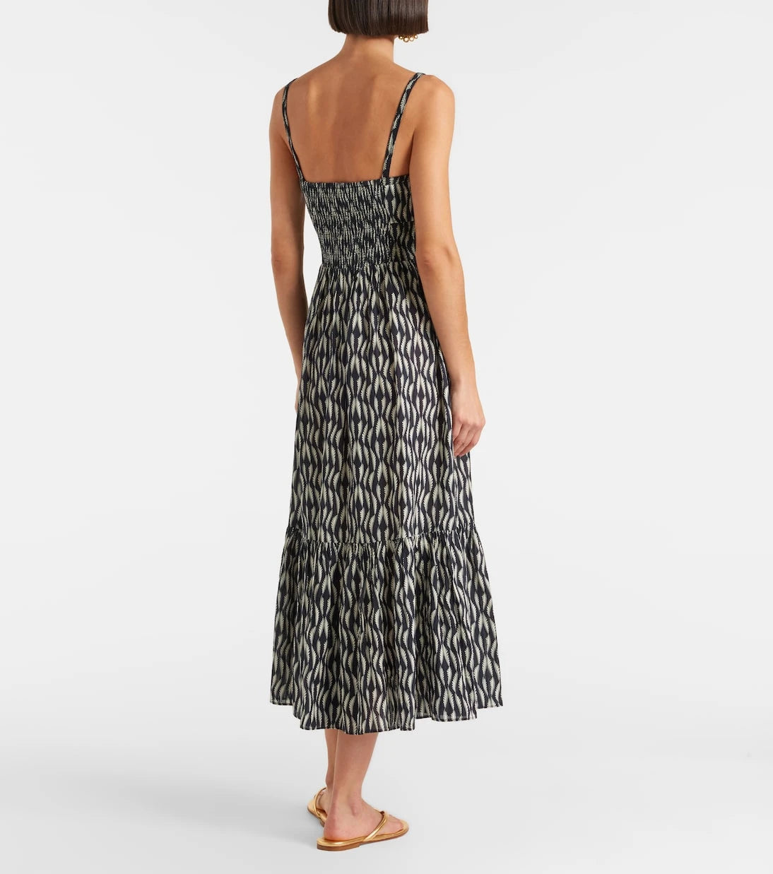 Ulla Johnson - Nadine printed cotton-blend midi dress