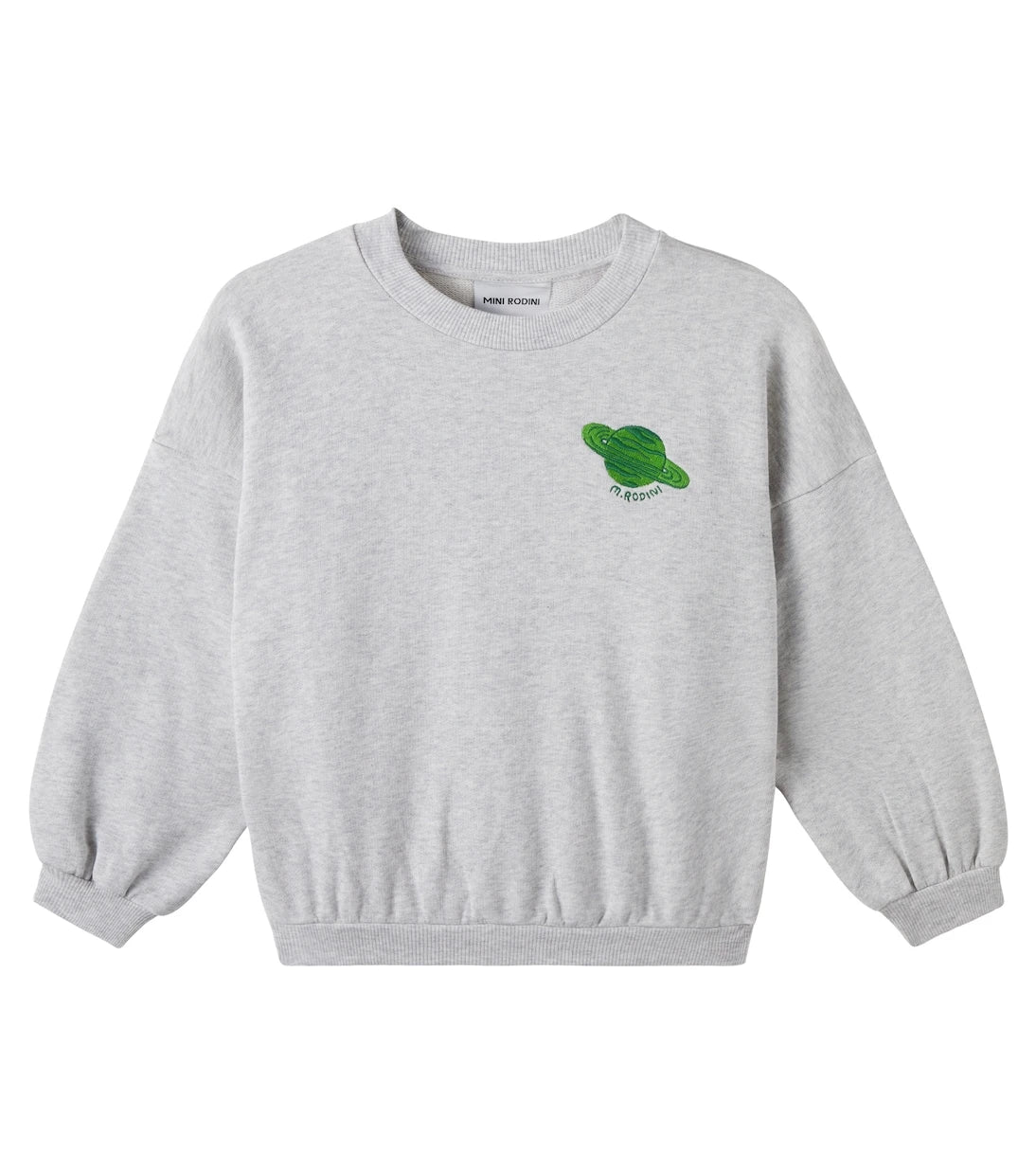 Mini Rodini - Embroidered cotton jersey sweatshirt